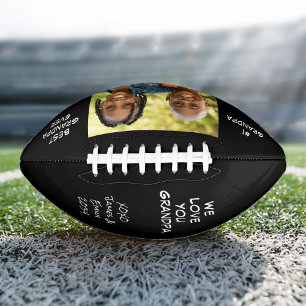Balón De Fútbol Americano Mejor foto del abuelo negro