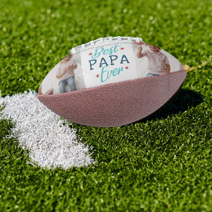 Balón De Fútbol Americano Mejor Papa   Collage de fotos a mano