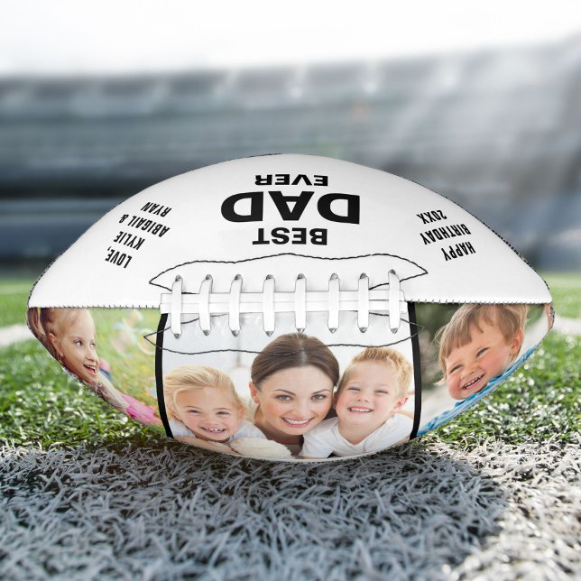 Balón De Fútbol Americano Mejor Papá Nunca 3 Foto (Subido por el creador)