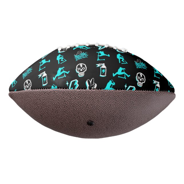 Balón De Fútbol Americano Mejores Patinetas Freestyle Pro (Girado 270)