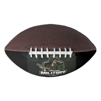 Balón De Fútbol Americano Militar