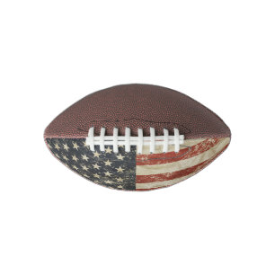 Balón De Fútbol Americano Mini fútbol con bandera de Estados Unidos