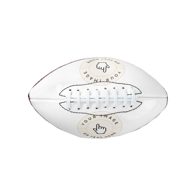 Balón De Fútbol Americano Mini fútbol de personalizado 2 Panel (Anverso)
