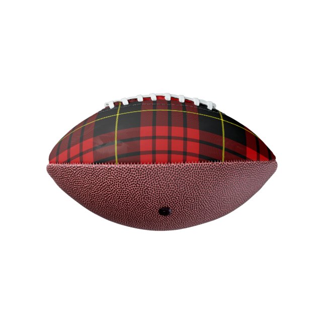 Balón De Fútbol Americano Mini Fútbol Red Tartan (Girado 270)