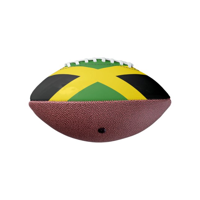 Balón De Fútbol Americano Minifútbol de la bandera de Jamaica (Girado 270)