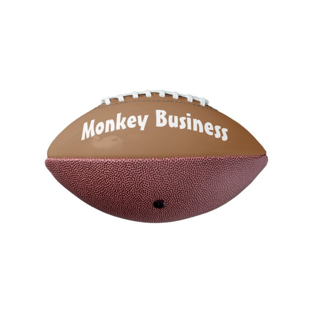 Balón De Fútbol Americano Monkey Business Mini Fútbol (Girado 270)