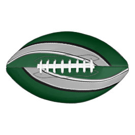 Balón De Fútbol Americano Mosca - Verde, Blanco, Gris