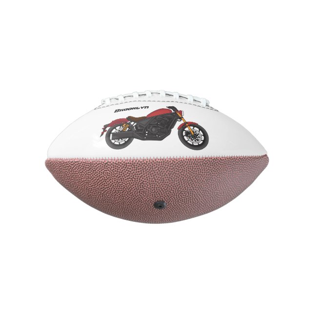 Balón De Fútbol Americano motocicleta estilo crucero Guay (Girado 270)