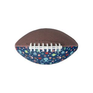 Balón De Fútbol Americano Mundo del Mar