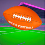 Balón De Fútbol Americano Naranja moderna y personalizada de niños<br><div class="desc">El Naranja Moderno Personalizado del Fútbol Infantil está diseñado para ser encontrado en un campo verde sin esfuerzo,  permitiendo más diversión jugando y ubicando el fútbol infantil en una agrupación de balones de fútbol infantil en la práctica.</div>