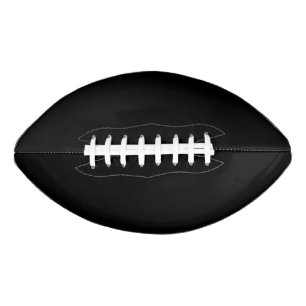 Balón De Fútbol Americano negro de color