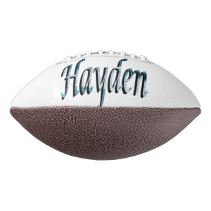 Balón De Fútbol Americano Nombre de Beachy Hayden, Fútbol