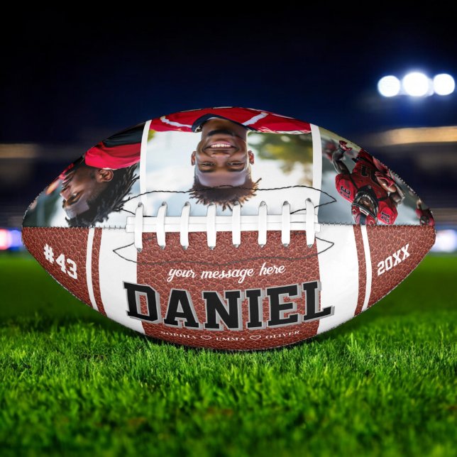 Balón De Fútbol Americano Nombre personalizado y regalo de texto para manten (Subido por el creador)