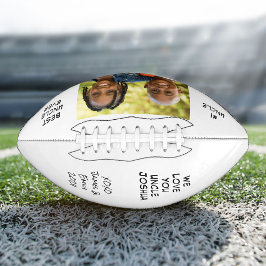 Balón De Fútbol Americano Nombres de fotos personales del mejor tío