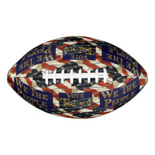 BALÓN DE FÚTBOL AMERICANO NOSOTROS, EL PUEBLO VOTA TRUMP