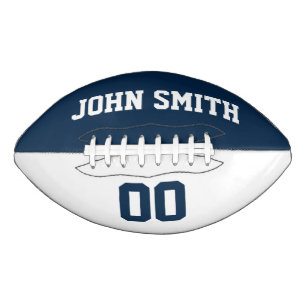 Balón De Fútbol Americano Número de nombre de Jersey personalizado del equip