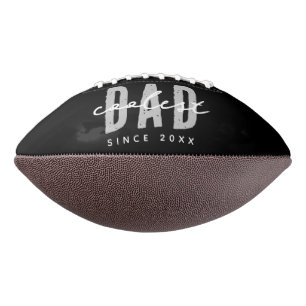 Balón De Fútbol Americano Papá más frío desde el 20XX Preppy simple moderno