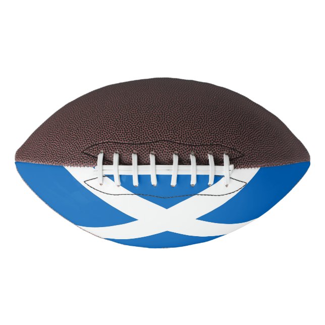 Balón De Fútbol Americano Patriotic american football flag of Scotland (Anverso)