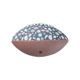 Balón De Fútbol Americano patrón de conchas marinas