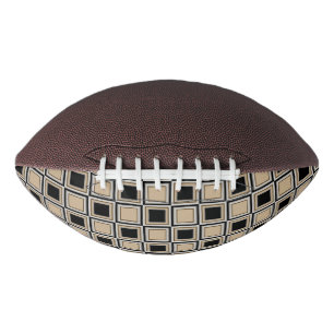 Balón De Fútbol Americano Patrón de cuadrados