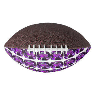 Balón De Fútbol Americano Patrón púrpura