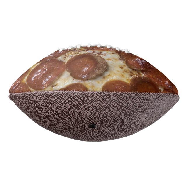 Balón De Fútbol Americano Pepperoni Pizza (Girado 270)