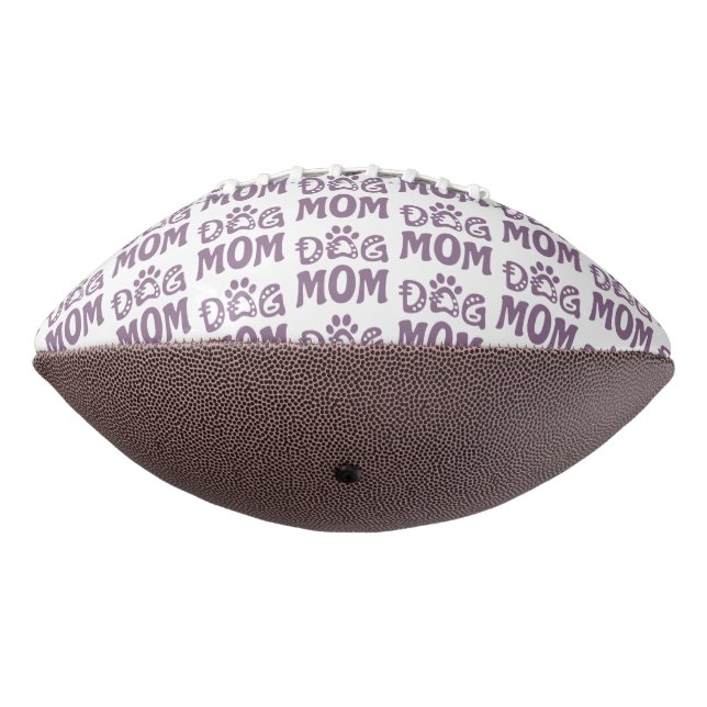 Balón De Fútbol Americano Perro Mamá (Girado 270)