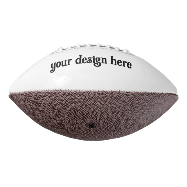 Balón De Fútbol Americano Personalización o Personalizar (Girado 270)