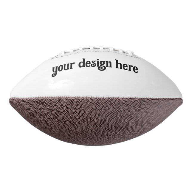 Balón De Fútbol Americano Personalización o Personalizar (Girado 270)