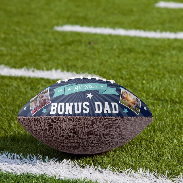 Balón De Fútbol Americano Personalizado de All Star Bonus Dad (Subido por el creador)