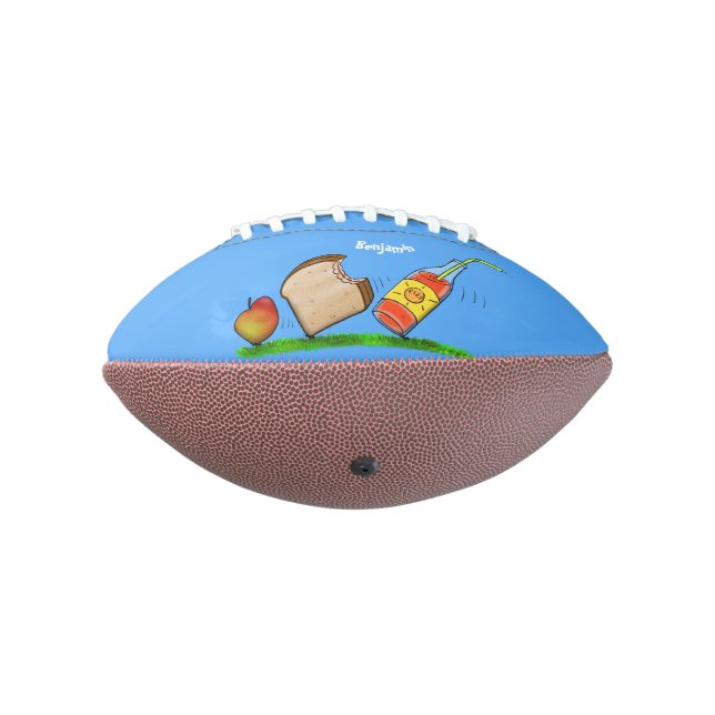 Balón De Fútbol Americano Personalizado de hormigas divertidas (Girado 270)