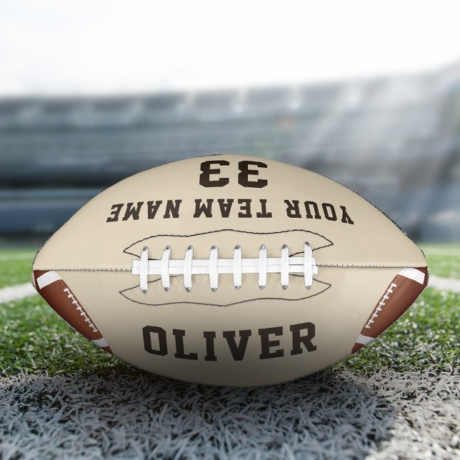Balón De Fútbol Americano Personalizado de nombres de jugador de nombre de e (Subido por el creador)