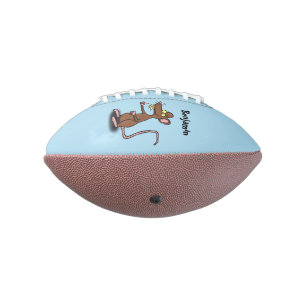 Balón De Fútbol Americano Personalizado de pulgares hacia arriba de rata mar