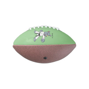 Balón De Fútbol Americano Personalizado lindo rhino kung fu personalizado