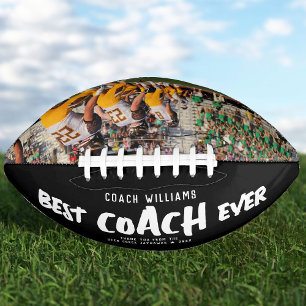 Balón De Fútbol Americano Personalizado MEJOR ENTRENADOR DE LA Guay Moderna