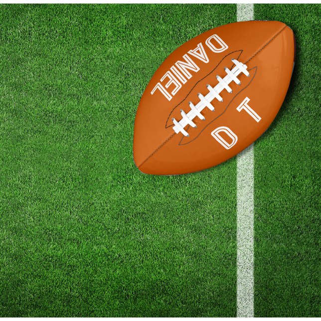 Balón De Fútbol Americano Personalizado - naranja quemado (Subido por el creador)