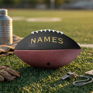 Balón De Fútbol Americano Personalizados con Apellido o Apodo en Ellos