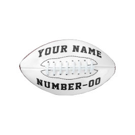 Balón De Fútbol Americano Personalized Custom Football –Add Your Text Here