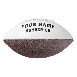 Balón De Fútbol Americano Personalized Custom Football –Add Your Text Here