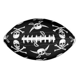 BALÓN DE FÚTBOL AMERICANO PIRATAS Y HUESOS
