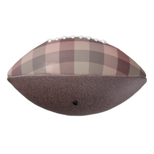 Balón De Fútbol Americano Plaid de blushwood