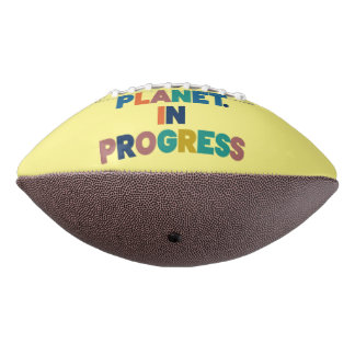 Balón De Fútbol Americano Planeta en curso