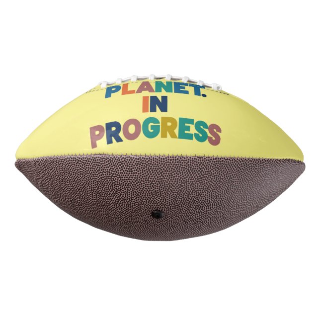 Balón De Fútbol Americano Planeta en curso (Girado 270)