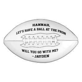 Balón De Fútbol Americano Promposal