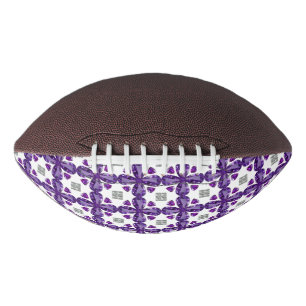 Balón De Fútbol Americano Purple Clover
