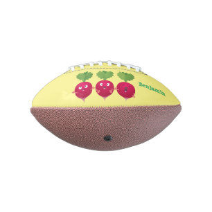 Balón De Fútbol Americano Radios cortos cantando verduras personalizados del