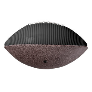 Balón De Fútbol Americano Rayas verticales negras y negras ahumadas