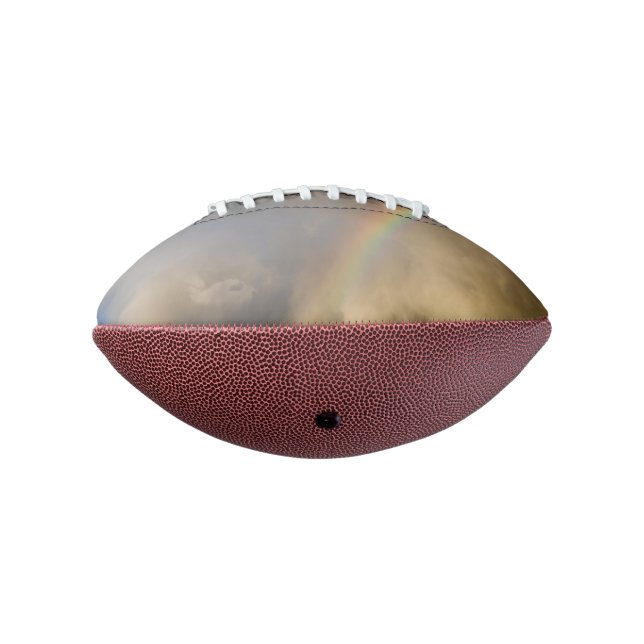Balón De Fútbol Americano rebelión arco iris (Girado 270)