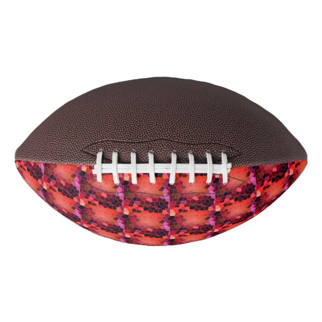 Balón De Fútbol Americano Red abstracta (Anverso)