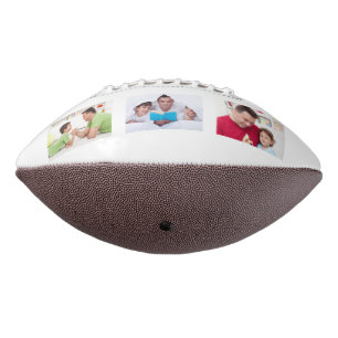Balón De Fútbol Americano Regalo de Foto Texto 3 Establecido para Papá Vinta